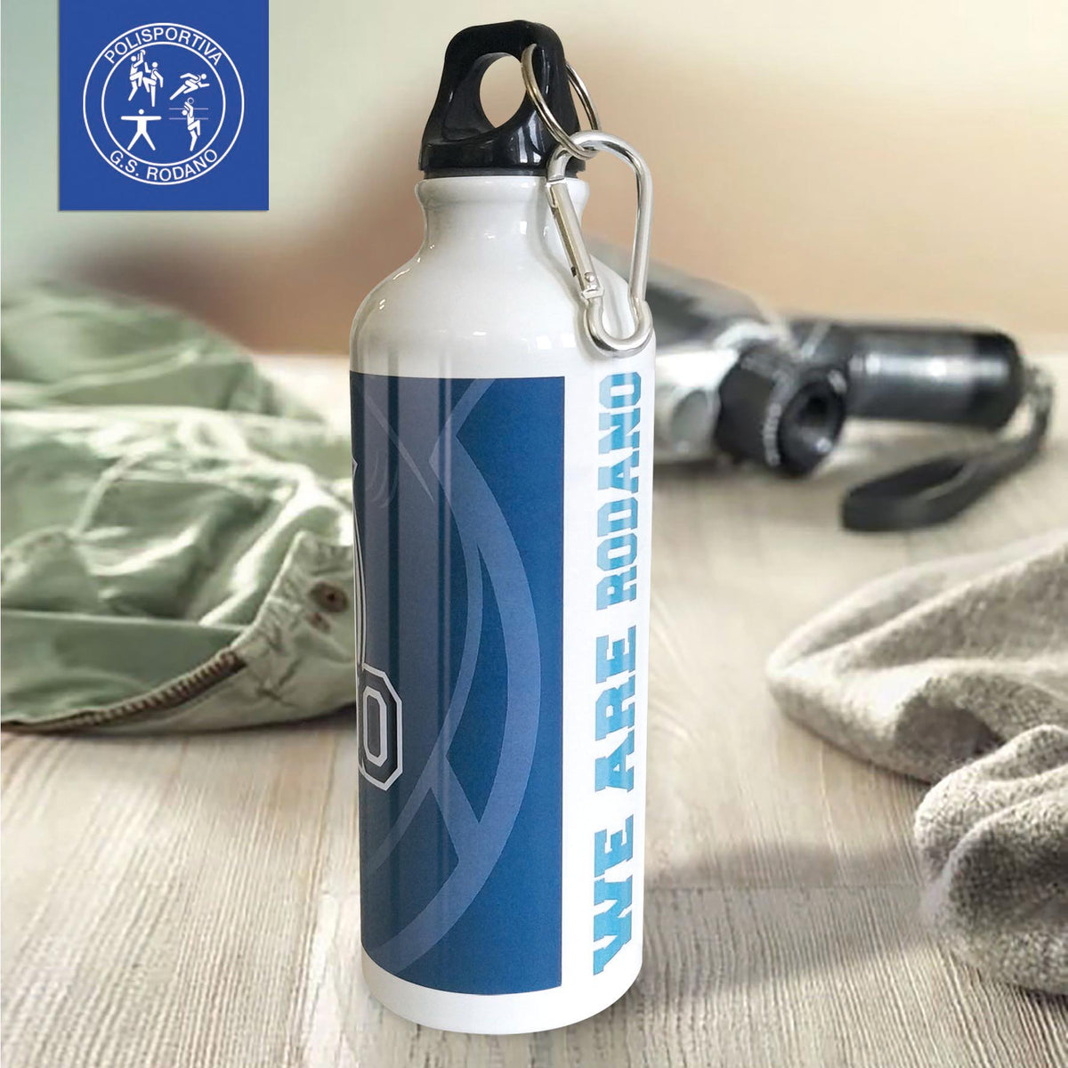 Borraccia termica in alluminio Rodano Calcio - [500ml] – Gidesign